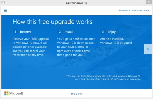Get Windows 10